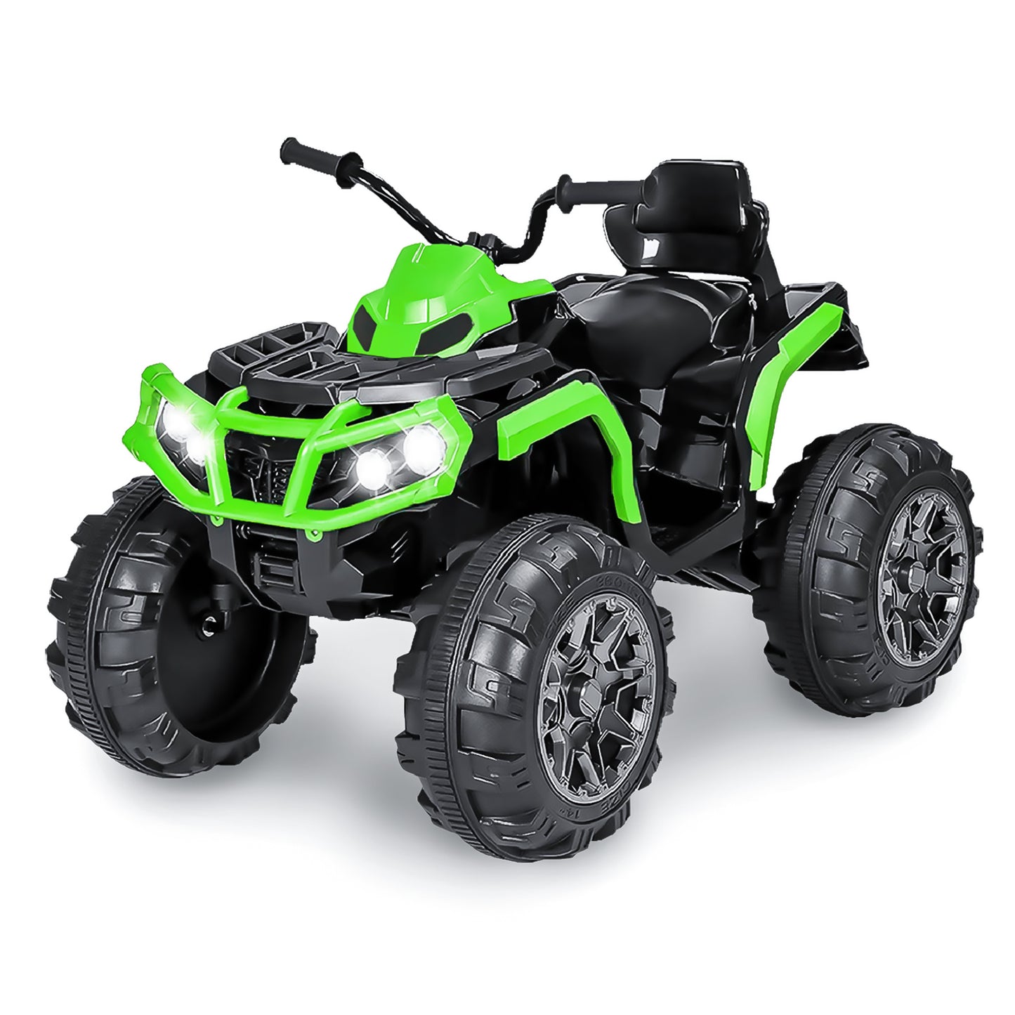 TCARAIWEN 24V Kids Ride on ATV 4 Wheelers for 3-5 Years Old with Music Player, Kids Ride on Cars