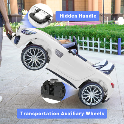 TCARAIWEN 12V Ride On Car for Kids, Electric Car with Remote Control, Music Player for 3-8 Year Old
